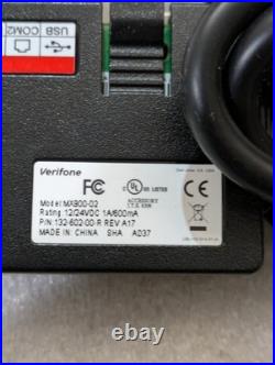 Verifone Mx900-02 12/24vdc 1a 600ma With Genius Cbl-332-003 Reva 12vdc 1amp