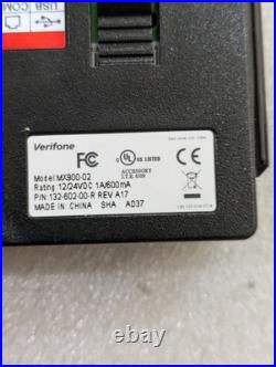 Verifone Mx900-02 12/24vdc 1a 600ma With Genius Cbl-332-003 Reva 12vdc 1amp