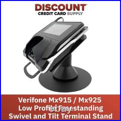 Verifone Mx915 / Mx925 5 Freestanding Low Profile Swivel and Tilt Terminal Stand