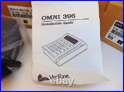 Verifone Omni 396 & Verifone Printer 335 With Power Supply NEW IN BOX S4360