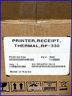 Verifone P040-02-030 Thermal Receipt Printer RP-330 NEW