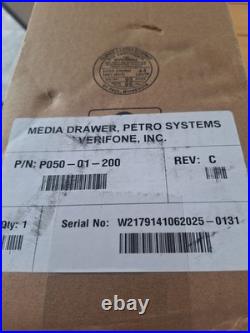 Verifone Petro Systems Cash Drawer Media Drawer P050-01-200 Rev C Media Slot