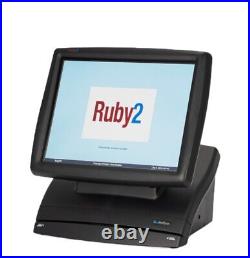 Verifone Ruby2 Touch Screen Pos System For Use With Commander & Ci. New