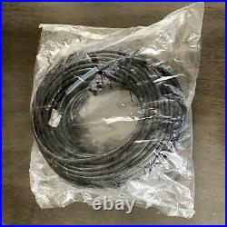 Verifone Shielded RS232 Cable 100' P/N 13836-100 Brand New Lot Of 6