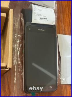 Verifone T650p Portable Credit Card Terminal 4g Wifi Bluetooth Printer