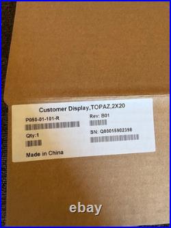 Verifone Topaz 2x20 Customer Display P050-01-101-r