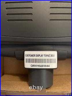 Verifone Topaz 2x20 Customer Display P050-01-101-r Rev B01 New