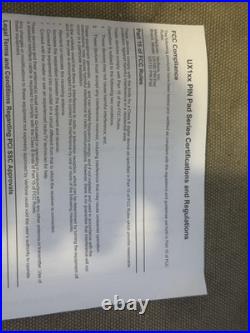 Verifone UX100 PIN Pad Kit New with Display, Cables & Mount