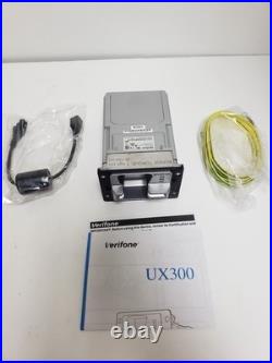 Verifone UX300 POS Card Reader Encoder with Cables and Manual