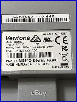 Verifone Ux400 Ctls Card Reader With Accessories (bisco)