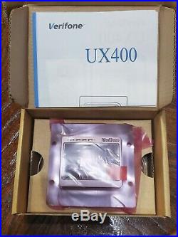 Verifone Ux400 Ctls Card Reader, with accessories