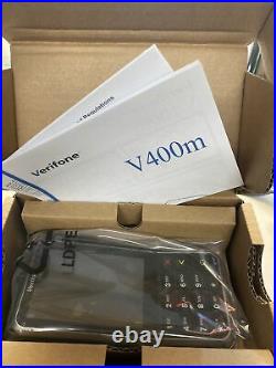 Verifone V400M NNA Portable Touch 4G/BT/WIFI M475-013-34-NAA-5 STD KPD NEW