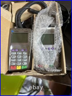 Verifone VX520 Credit Card Machine Terminal Reader with VX805 Card Reader