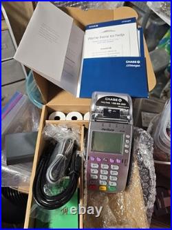 Verifone VX520 Credit Card POS Terminal DIAL/ETH/CTLS/EMV Chip Reader- NIB
