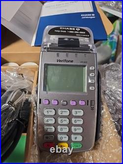 Verifone VX520 Credit Card POS Terminal DIAL/ETH/CTLS/EMV Chip Reader- NIB