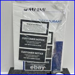 Verifone VX520 VX 520 Credit Card Machine Terminal Reader Open Box Tested