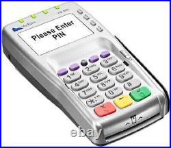 Verifone VX805 CTLS Silver Credit Card Scanner