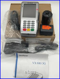 Verifone VX 680 3G Wireless Credit Card Terminal M268-793-C6-USA-3 B STOCK