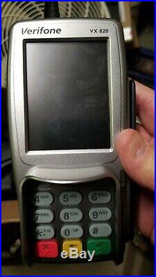 Verifone VX 820 PIN Pads X 2for the price of 1comes with privacy shield & stand
