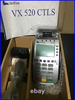 Verifone Vx520 CTLS Credit Card Terminal With Chip Reader NEW OPEN BOX