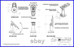 Verifone Vx520 EMV CTLS 7 Pole Mount Terminal Stand