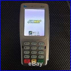 Vx820 ENCRYPTED and READY for SUBWAY incl STAND and Datalogic Gryphon QR scanner