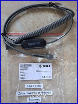Zebra CBA-R28-C09 Cable For Verifone Ruby Topaz Fits Symbol & Motorola Scanner